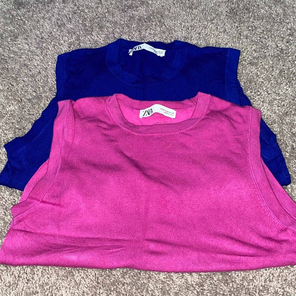 BUNDLE OF 2 WOMEN ZARA VEST TOPS